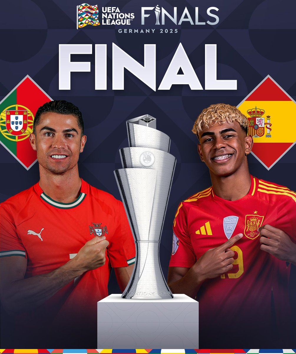 Gözler Muhteşem Finalde.

Portekiz &amp; İspanya 

Sizce maç nasıl sonuçlanır yorumlarda skoru doğru tahmin eden 10 kişiye çekilişle bayram harçlığı verelim.

#portekiz #ispanya #UEFANationsLeague
