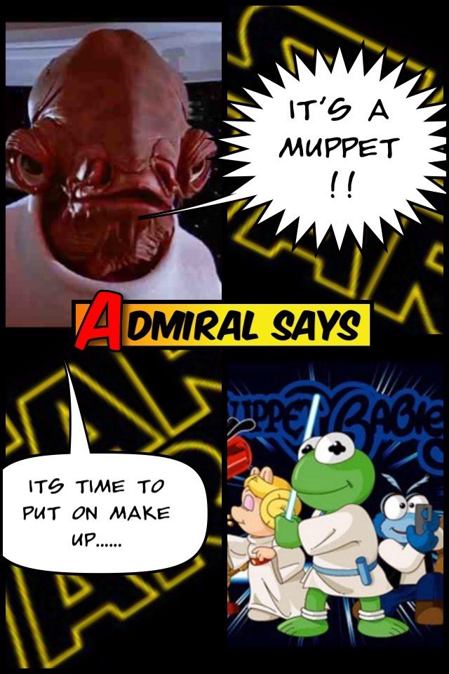 #AdmiralSays …. It’s a Wrap …! 

 #MuppetVision3D #JimHenson #TheMuppetShow