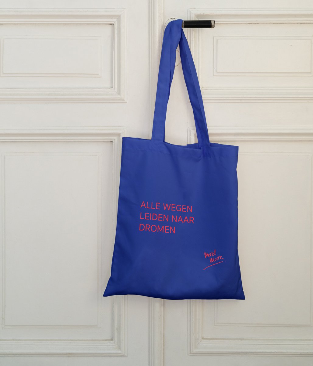 Ze waren ram uitverkocht, maar nu zijn ze er weer, deze drie tasjes 💙❤️

merelmorre.nl/van-katoen/