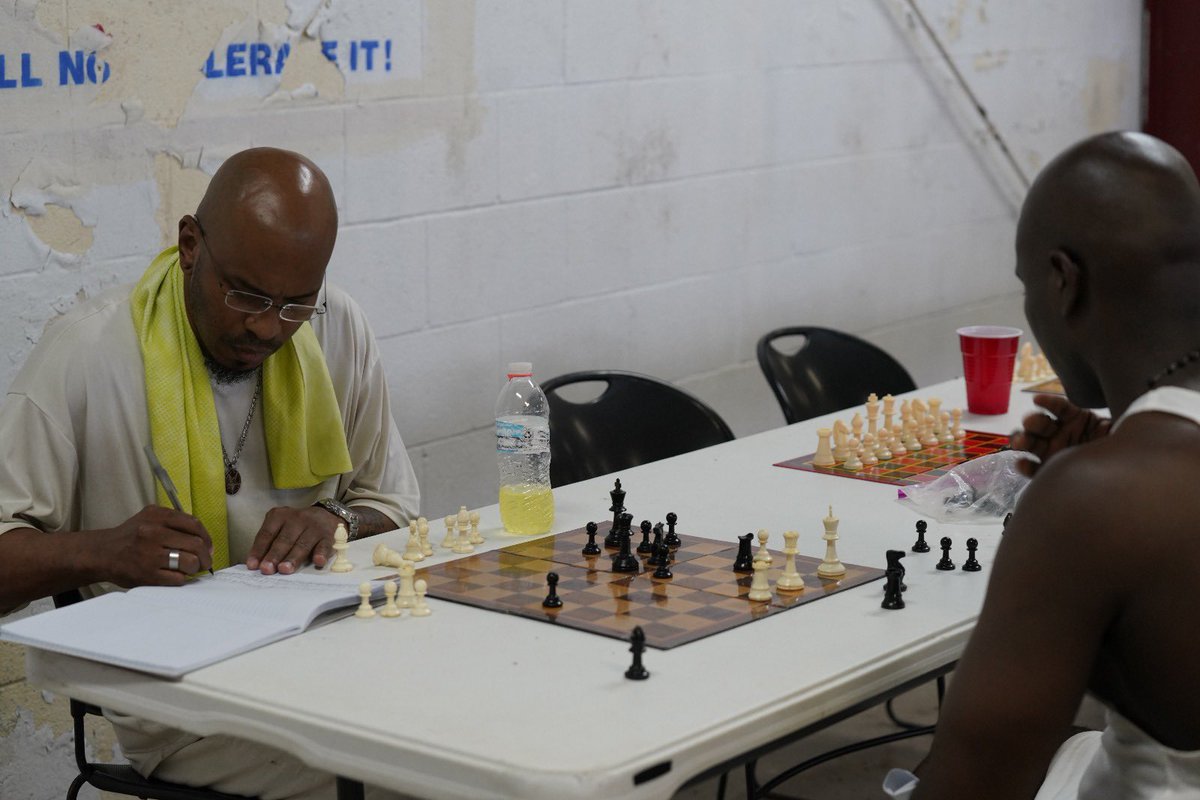 dchCommunity's tweet photo. The DCH prison ministry team organized a Sports Festival @tdcj Ramsay unit yesterday. It was a fun filled day of soccer, chess, basketball, beach volleyball and other games. https://t.co/Jh9ifA5bMd