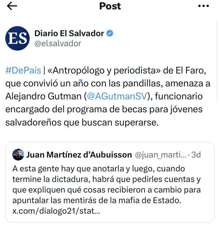 Juan Martínez d’Aubuisson tweet media