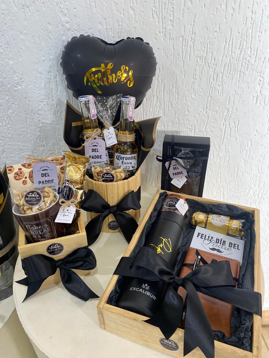 Buenos días! Ya tienen su regalo para consentir a Papá el próximo Domingo?  Hice está bella colección especialmente para ellos 🩶 ven a mi tienda en Plaza mayor y escoge tu favorito! #lecheria