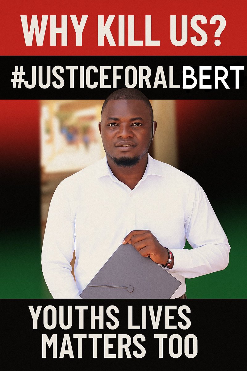 Albert Ojwang has left behind a one month old baby.

We are doing it for his child.

For Albert's son✊

#JusticeForAlbertOjwang #RutoMustGoNow