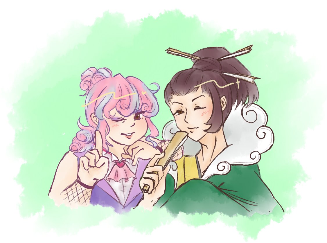 I have OCxCanon ships with Kristoph Gavin and the Toneido system!!! Completely sharing 💜

(Minors may not follow, sorry!)
🎨 @/saltsig, @/neroli_16