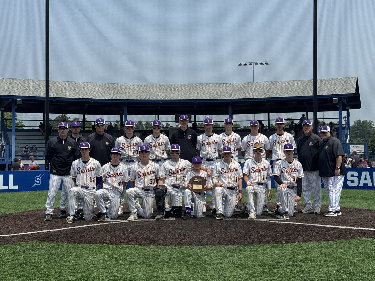 Drew Wemple (@drewwemple) on Twitter photo FINAL: <a href="/scc_saints/">Saratoga Central Catholic Athletics</a> 11, Ticonderoga 1 (5 innings)
Saints hang 7 on the Sentinels in the 5th for a run-rule win in the Class C regional championship. HC Alphonse Lambert and his Saints are heading back to the NYS Final 4 for the 1st time since 2011 <a href="/dgazettesports/">Daily Gazette Sports</a> FINAL: <a href="/scc_saints/">Saratoga Central Catholic Athletics</a> 11, Ticonderoga 1 (5 innings)
Saints hang 7 on the Sentinels in the 5th for a run-rule win in the Class C regional championship. HC Alphonse Lambert and his Saints are heading back to the NYS Final 4 for the 1st time since 2011 <a href="/dgazettesports/">Daily Gazette Sports</a>