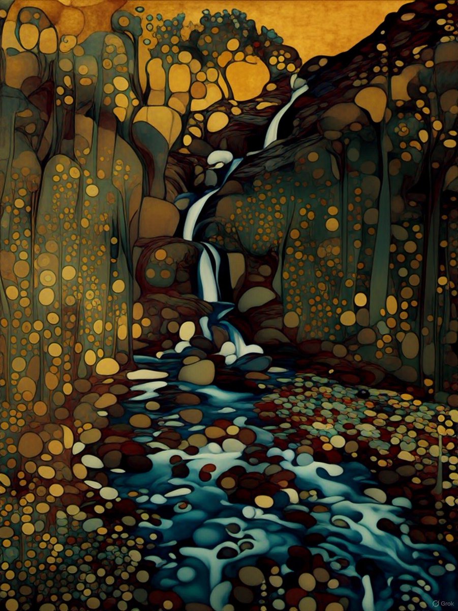 editsc's tweet image. Gustav Klimt im Weisstannental