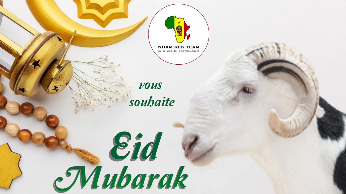 ndam_rek's tweet photo. Bonne fête de Tabaski. 
Dewenaty 🙏 https://t.co/e86sCIpRck