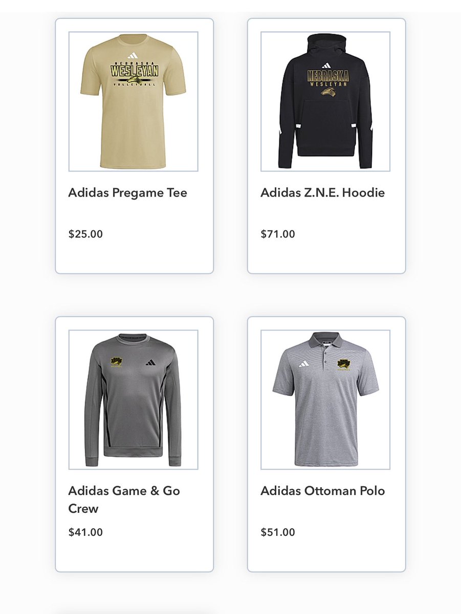 Get your team gear for this year’s season!! Store CLOSES JUNE 12! Link in bio 🛍️

wesleyanvolleyball2025.itemorder.com/shop/home/