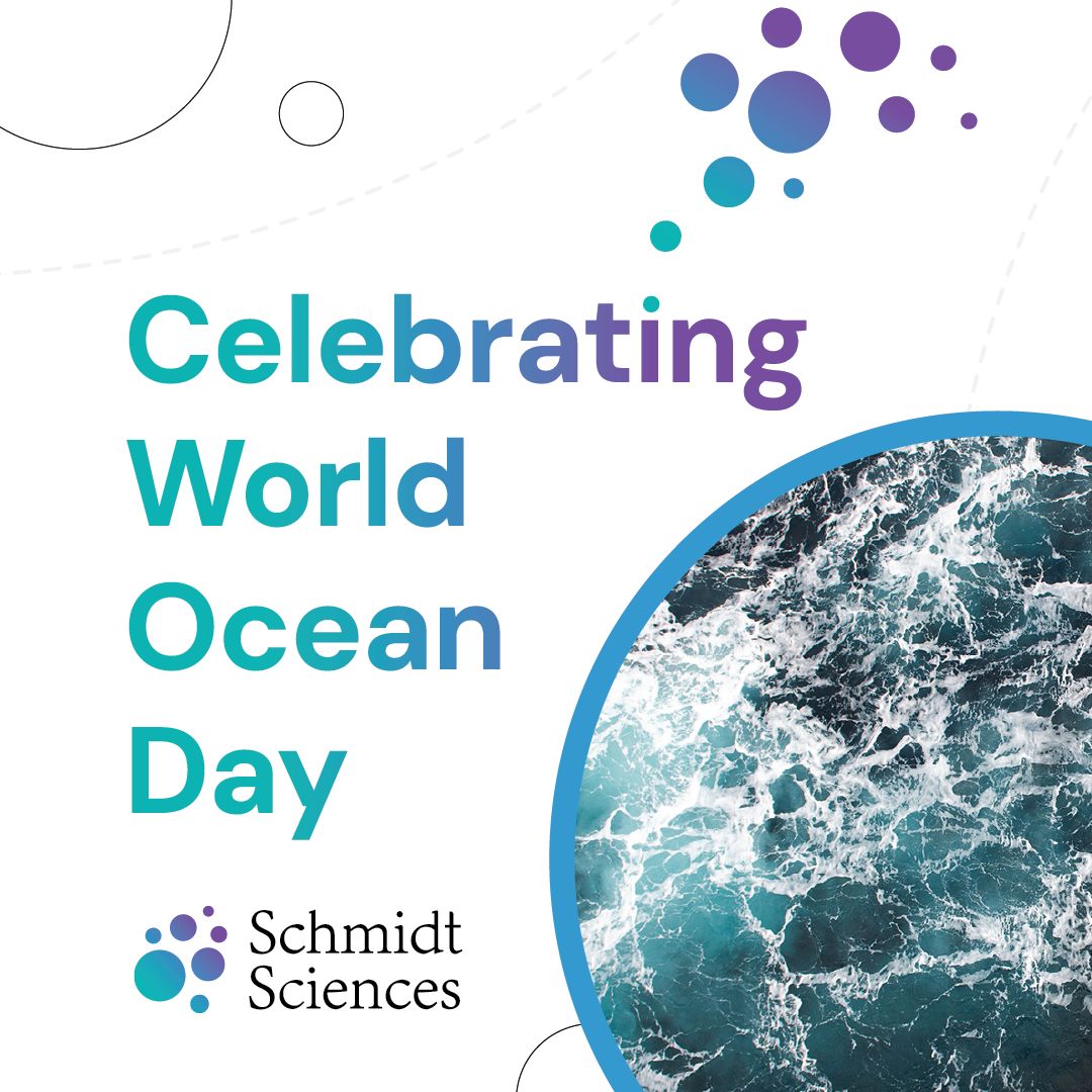schmidtsciences's tweet image. Happy #WorldOceanDay 🌊 

Today we celebrate the ocean that sustains all life on Earth. From the smallest marine organisms to the vast currents that shape our climate, our ocean is a source of endless wonder and discovery.