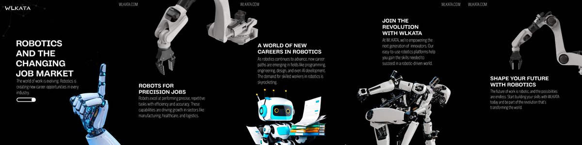 Robotics is revolutionizing industries and empowering individuals to thrive in a rapidly changing world. With WLKATA, you can be a part of this exciting future and start learning, building, and shaping tomorrow’s workforce today. 💡💼