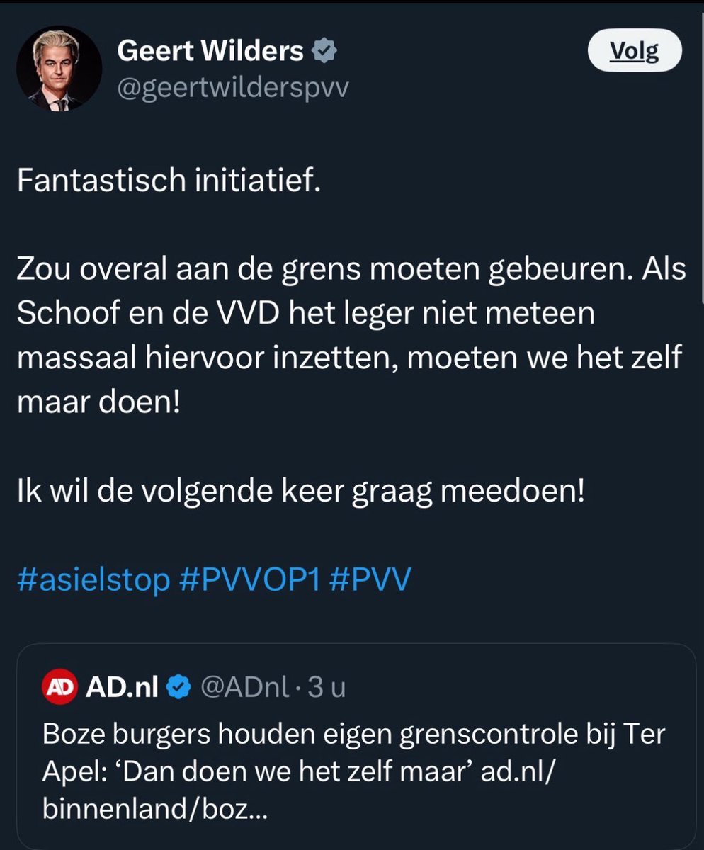 SandraJapie's tweet photo. @NOS #Dagboek1933 Geert Wilders wil ons land naar de klote helpen, wil meer geweld en chaos. Kijk verdomme naar Amerika en zie wat fascisten teweegbrengen! Duivelsgebroed is het!! #StopMonsterWilders #StopPVV #StopHaat #StopdeOnderbuikgevoelensIdioten #buitenhof https://t.co/pEll5IXPK1