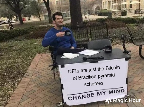 btc_ups's tweet photo. Me explaining why my pixel art is worth 1 ETH  #bitcoin #nfts https://t.co/OPyoxTjYmR
