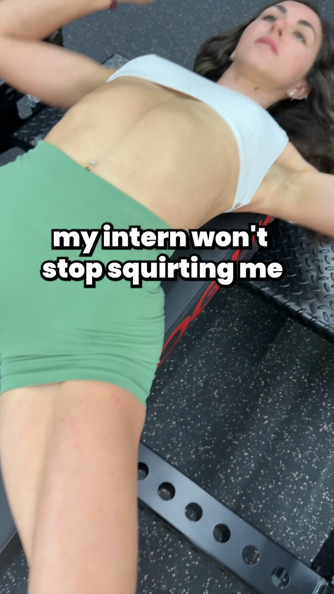 He's always making a mess on me...