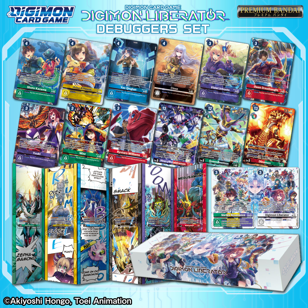 NEW RELEASE] #DIGIMON The DIGIMON CARD GAME DIGIMON LIBERATOR