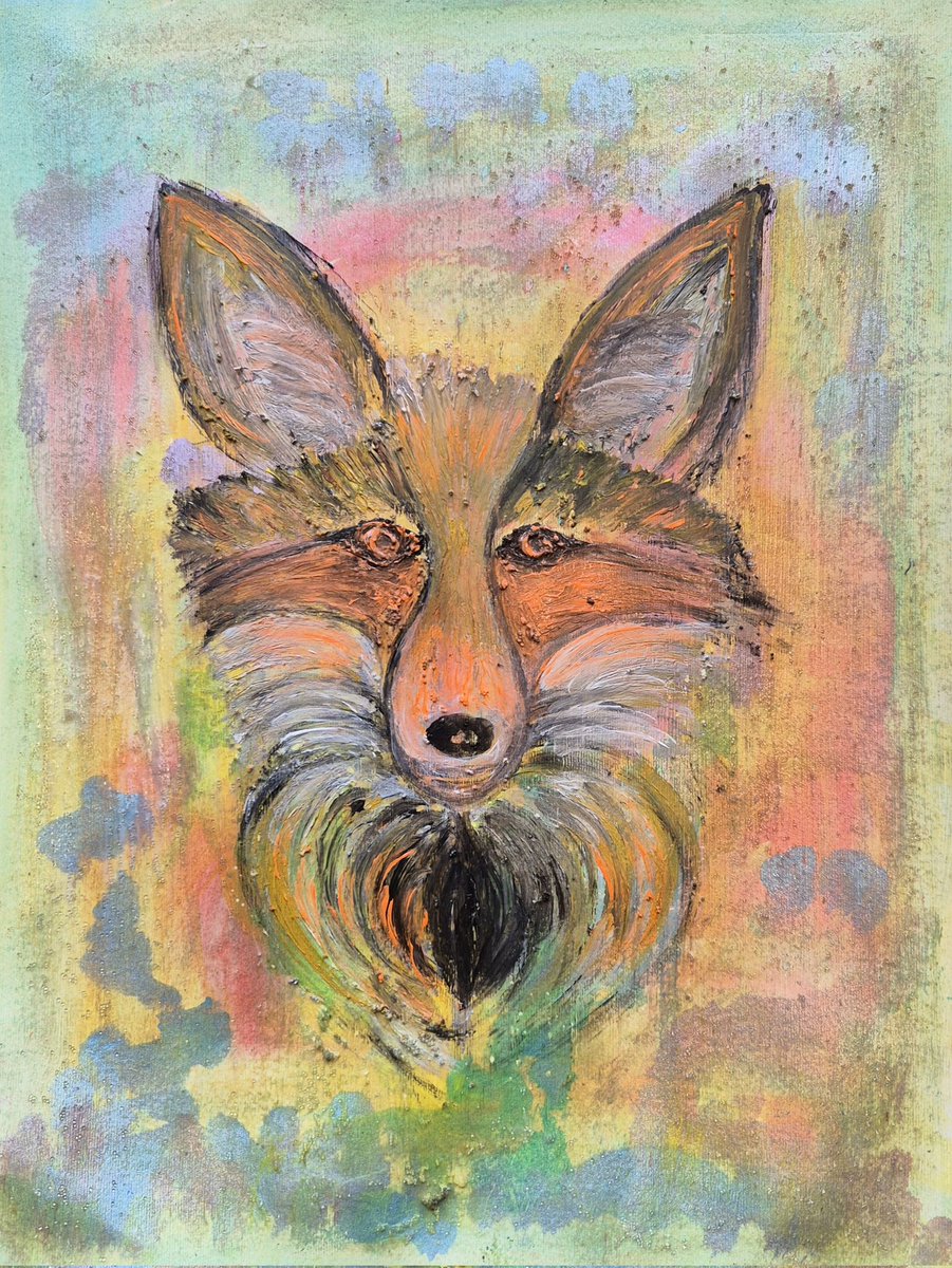 shaziartweets's tweet photo. A fox in my garden done with Acrylic Inks and Acrylics on paper today!
#acrylicpainting #acrylic #acryliconpaper https://t.co/z47NF4SQHj