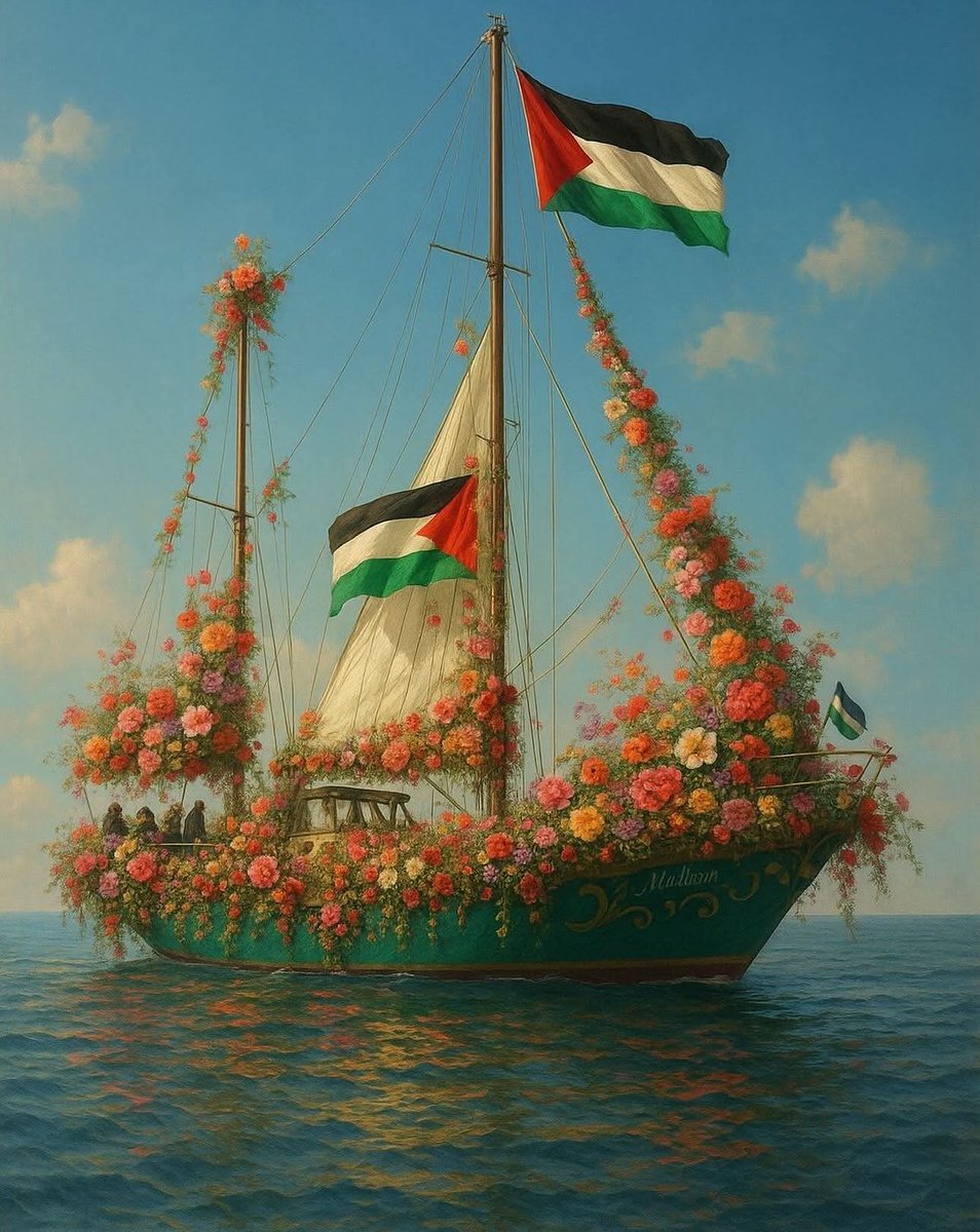 “We will continue to stand firm and voice the truth against oppressors, just as we have against the pressures of the global Zionist lobby."

#WeAreMadleen