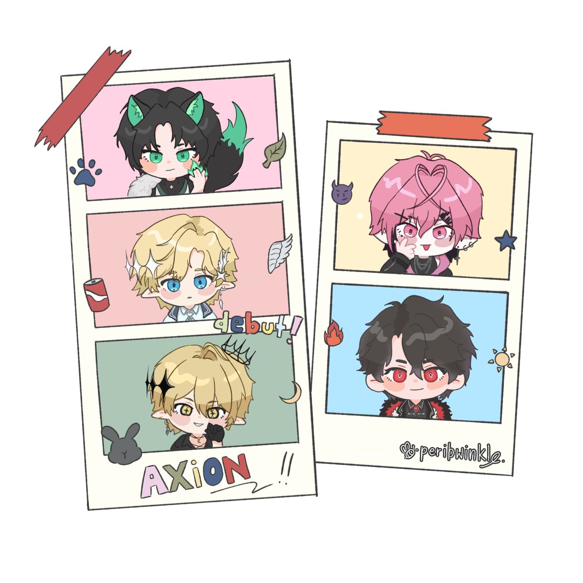 peribwinklz's tweet photo. 🪄Congratulations on your debut AXiON !

#AXiONAstray 
#ShinyaAstray #AeliosAstray #KiarenAstray #CyntiaAstray 
#ZenoAstray https://t.co/K7eGKavcs7