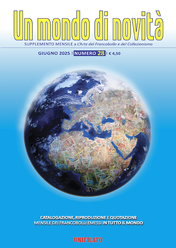 UNIFICATO: UN #MONDO DI #NOVITA' N. 28 (cartaceo) giugno 2025

unificato.it/un-mondo-di-no…

Nuove emissioni filateliche italiane, europee e mondiali edita da #UNIFICATO

€ 4,5

#philately #rivista #magazine #zeitschrift #world #news #emissione #editoria #publishing #filatelia #sello