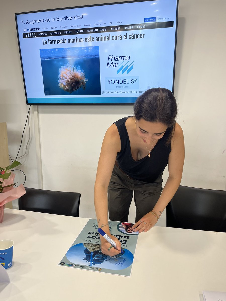 jordi_camps's tweet photo. 👏🌊 Moltes gràcies a la Cristina Galobart per la magnífica presentació de divendres sobre els boscos submarins!

Una feina imprescindible  per entendre i protegir els nostres mars i oceans.

💙🔬 Seguiu investigant i cuidant els mars‼️
#CiènciaMarina #ConservacióMarina #Vidreres https://t.co/r6m0CR2CMq