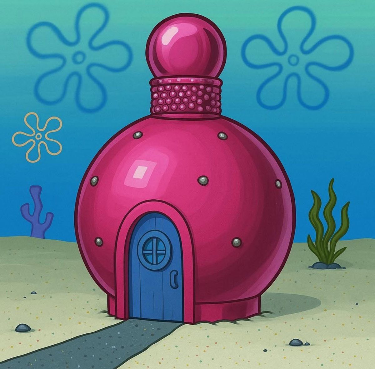 My house if I lived in Bikini Bottom: