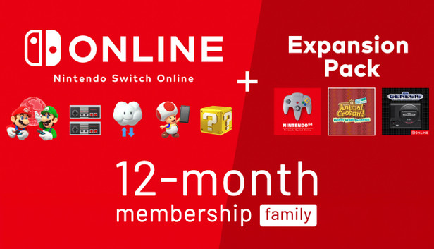 Buenas, nos faltan 5 huecos para activar un grupo familiar de Nintendo Switch Online + Expansion Pass de 12 meses. Serían 7 euros por persona. Cualquier interesad@ contactar por privado.