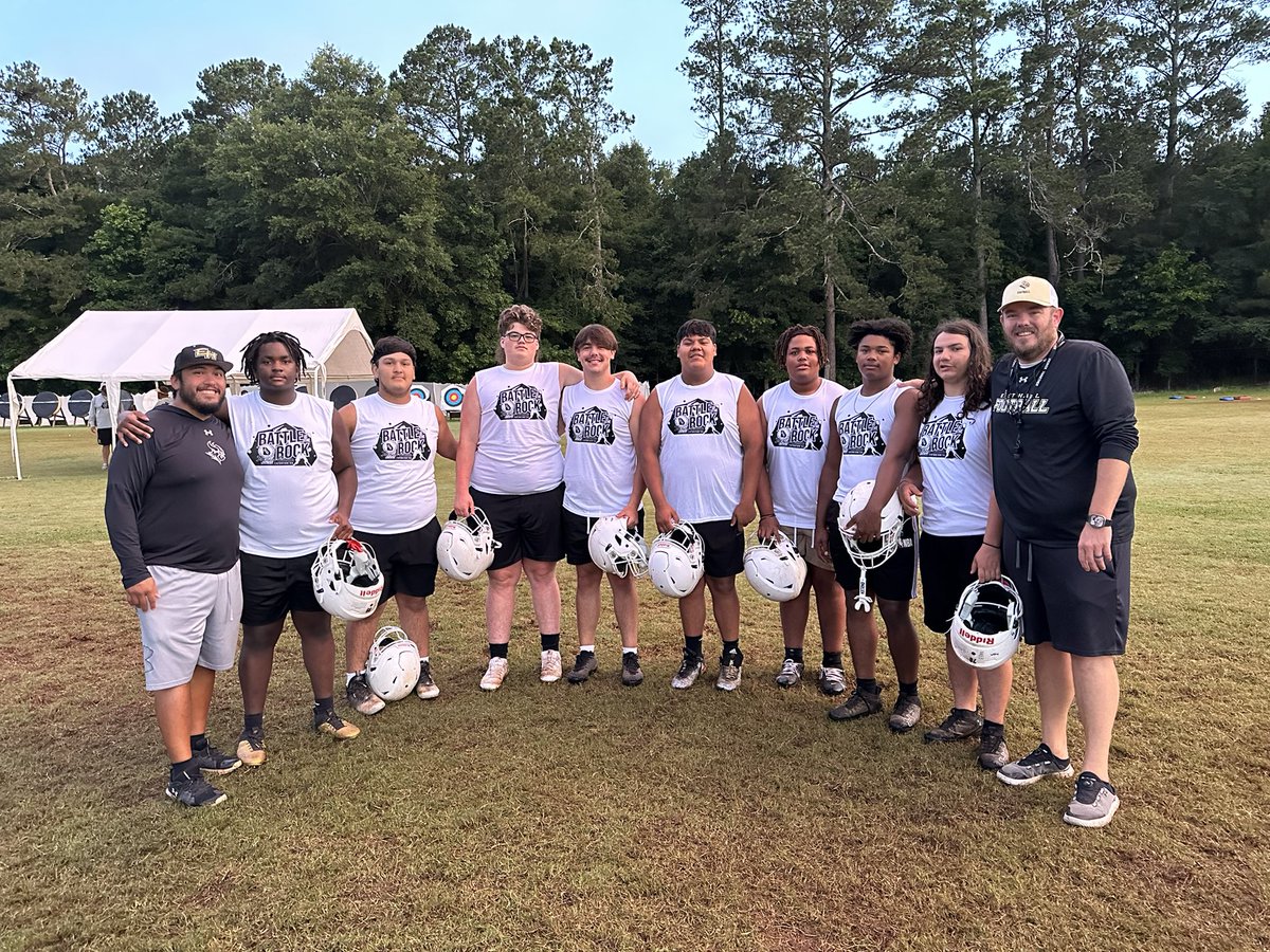 East Hall Vikings Football (@easthall_fb) on Twitter photo Great 3 days at <a href="/BattleCamp_OL/">GACA Battle at the Rock Trench OL/DL Camp</a>
for our big boys! Got tougher, Got better! #HOGS
#OKGs
#TOGETHER
Go Vikings!
<a href="/Matttur/">Matt Turner</a> <a href="/COACH_ESPI/">Gil Espinoza</a> <a href="/CoachJimboHale/">Jimbo Hale</a> <a href="/CoachJoeyRider1/">joey rider</a> <a href="/ZachJohnson58/">Zach Johnson</a> Great 3 days at <a href="/BattleCamp_OL/">GACA Battle at the Rock Trench OL/DL Camp</a>
for our big boys! Got tougher, Got better! #HOGS
#OKGs
#TOGETHER
Go Vikings!
<a href="/Matttur/">Matt Turner</a> <a href="/COACH_ESPI/">Gil Espinoza</a> <a href="/CoachJimboHale/">Jimbo Hale</a> <a href="/CoachJoeyRider1/">joey rider</a> <a href="/ZachJohnson58/">Zach Johnson</a>