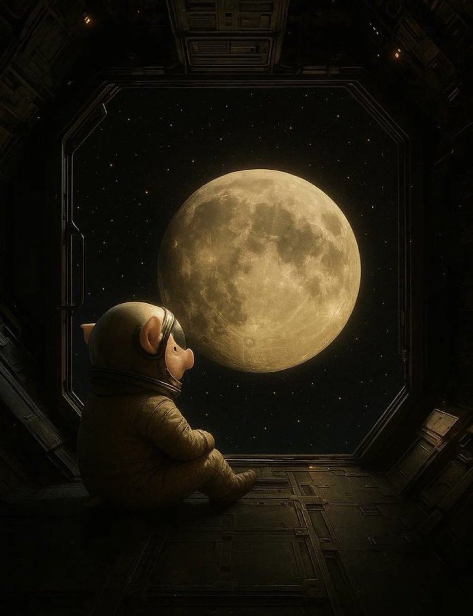 samACEroth_'s tweet photo. @cryptocom Our sights are set #moonpig 🌕🐷 https://t.co/R99Hge7LZa