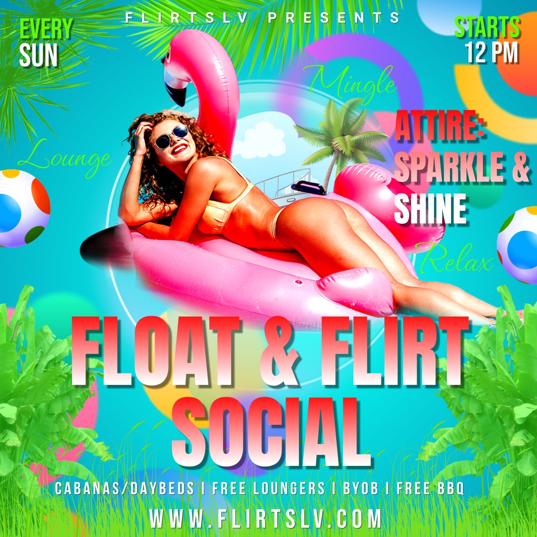 FlirtsLV's tweet photo. Clothing Optional!!!  Join Us Every Sunday for Our Pool Party. Free Burgers, Dogs, Loungers and Indoor Playrooms....Tickets at https://t.co/DdpVJ5WFlZ #sexy #lasvegas #lifestyle #poolparty https://t.co/adjOIdErXP