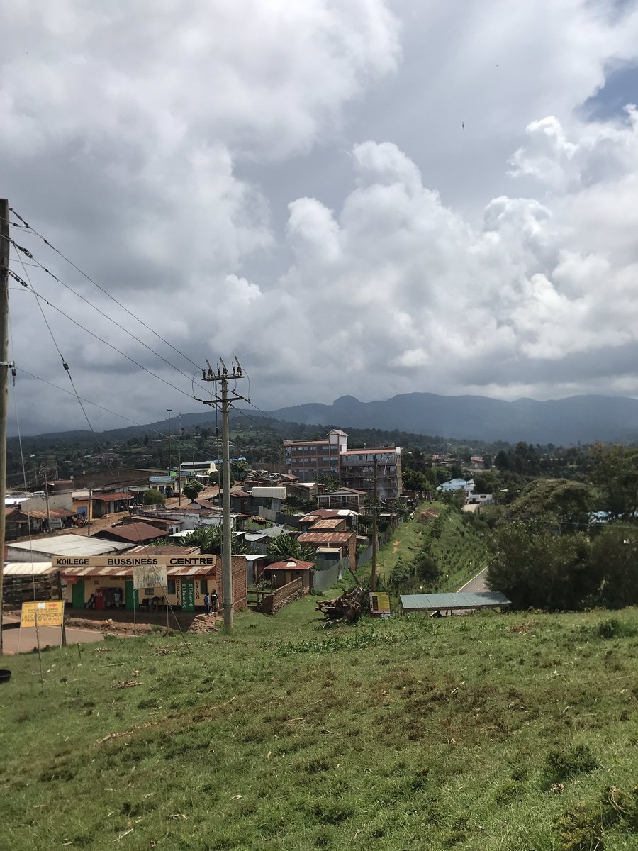 This is Kapsowar in Marakwet West. My great-grandfather owned most of the land this town sits on before he was swindled in a botched deal at the famous Kalyet Bar shortly after the 1982 coup, because to his good heart.