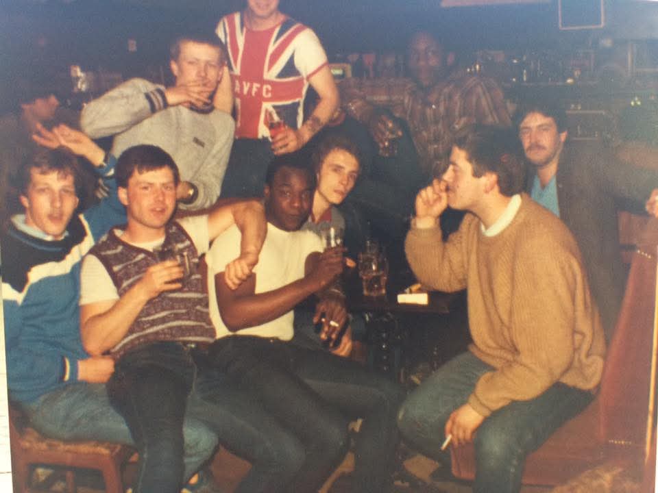 Villa boys in Turin 1983 v the old lady.