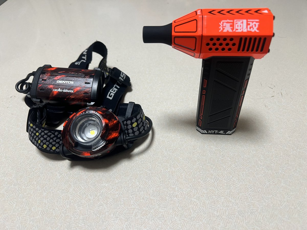 SKULD_YAHATAINU's tweet photo. 最近はラッピングに凝っている(´・Д・)」
#WRAPGRADE
#オルファ
#makita
#GENTOS https://t.co/FAFtF75Gsy