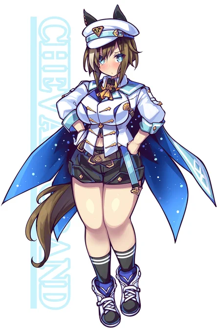 ムチムチカワイイ #ウマ娘 #カレンチャン #シュヴァルグラン