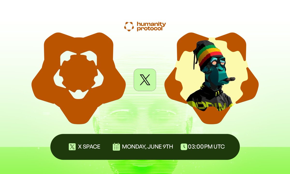 Xeusthegreat (♟,♟) (@samuelxeus) on Twitter photo Trust is the most valuable resource in the world right now!
No sector from RWA tokenization and DePIN to AI & AI agents will be able to realize its full potential without the trust problem being solved.
• That’s where <a href="/Humanityprot/">Humanity Protocol 「 🖐️ ✦ 🇺🇳 」</a> comes in.
Humanity Protocol is an Trust is the most valuable resource in the world right now!
No sector from RWA tokenization and DePIN to AI & AI agents will be able to realize its full potential without the trust problem being solved.
• That’s where <a href="/Humanityprot/">Humanity Protocol 「 🖐️ ✦ 🇺🇳 」</a> comes in.
Humanity Protocol is an