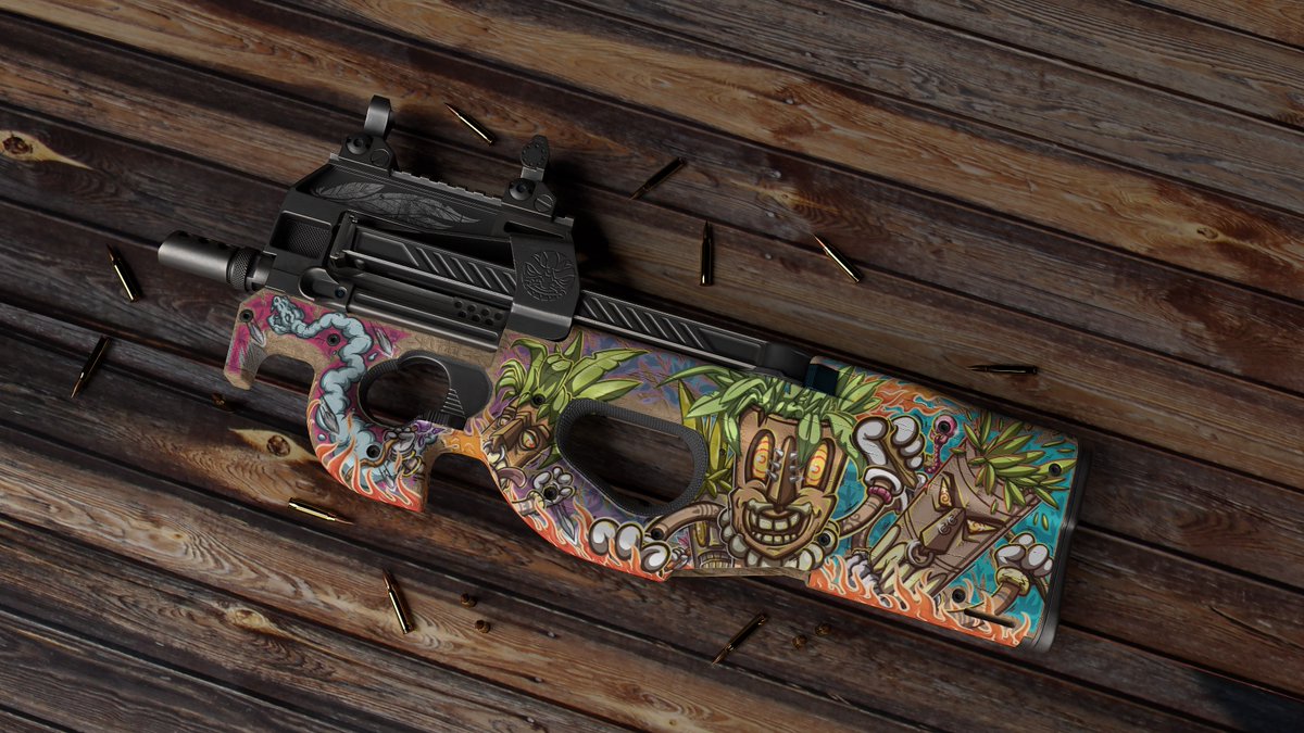 P90 | Riki Tiki Trouble
🔻🔻🔻🔻🔻
steamcommunity.com/sharedfiles/fi…
🔺🔺🔺🔺🔺
Collab for Counter Strike 2    
with <a href="/madbadmack/">MADMACK</a>👽
C'mon <a href="/valvesoftware/">Valve</a> <a href="/CounterStrike/">CS2</a>
Just Accept PLS✅
#cs2 #cs2skins #csworkshop