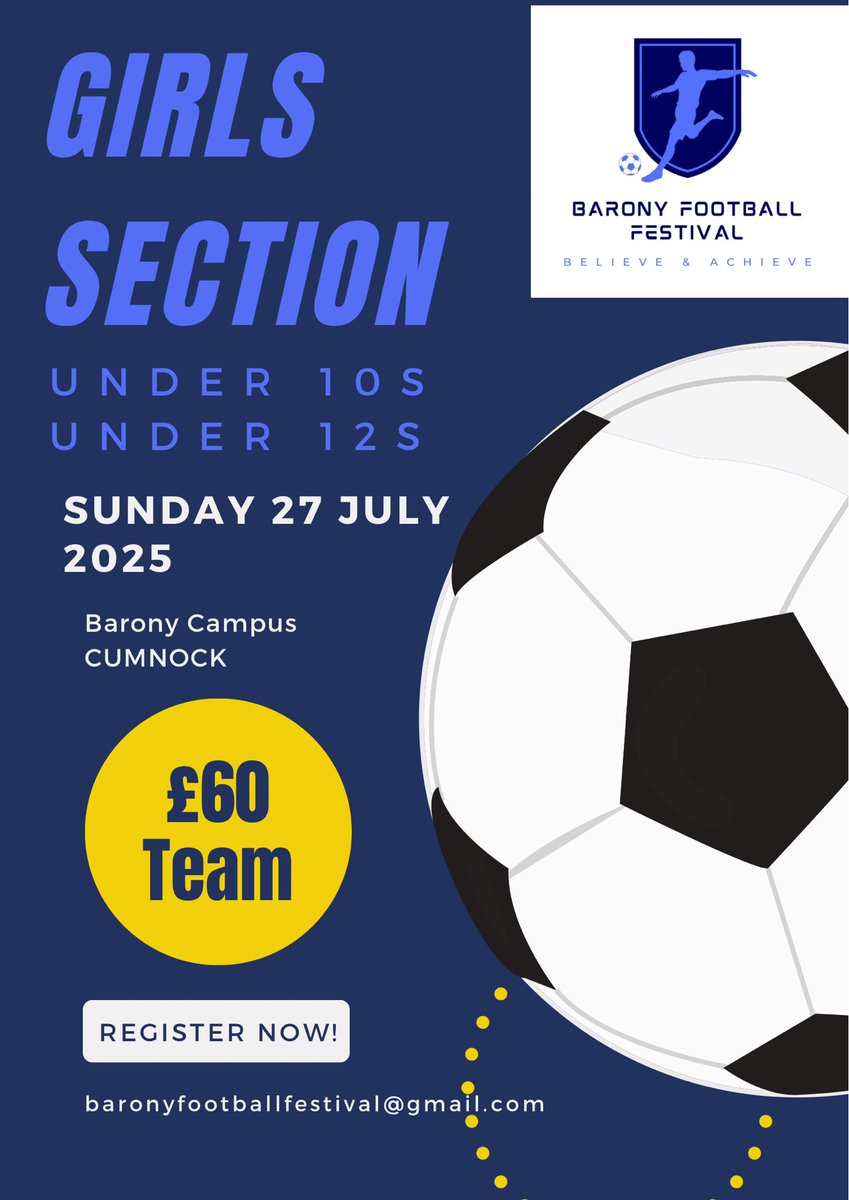 Barony Youth Football Festival tweet media