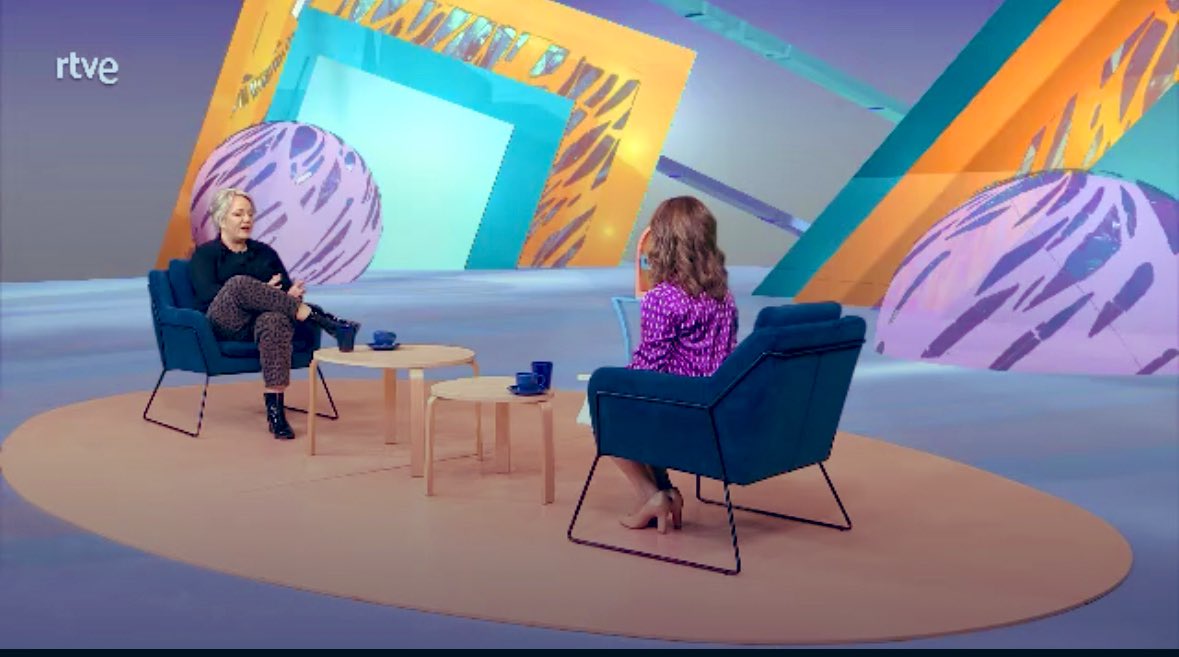 Excelente entrevista con la aclamada autora israelí Hila Blum, durante su reciente visita a España; 🔗 <a href="/rtve/">RTVE</a> 
rtve.es/play/videos/sh…