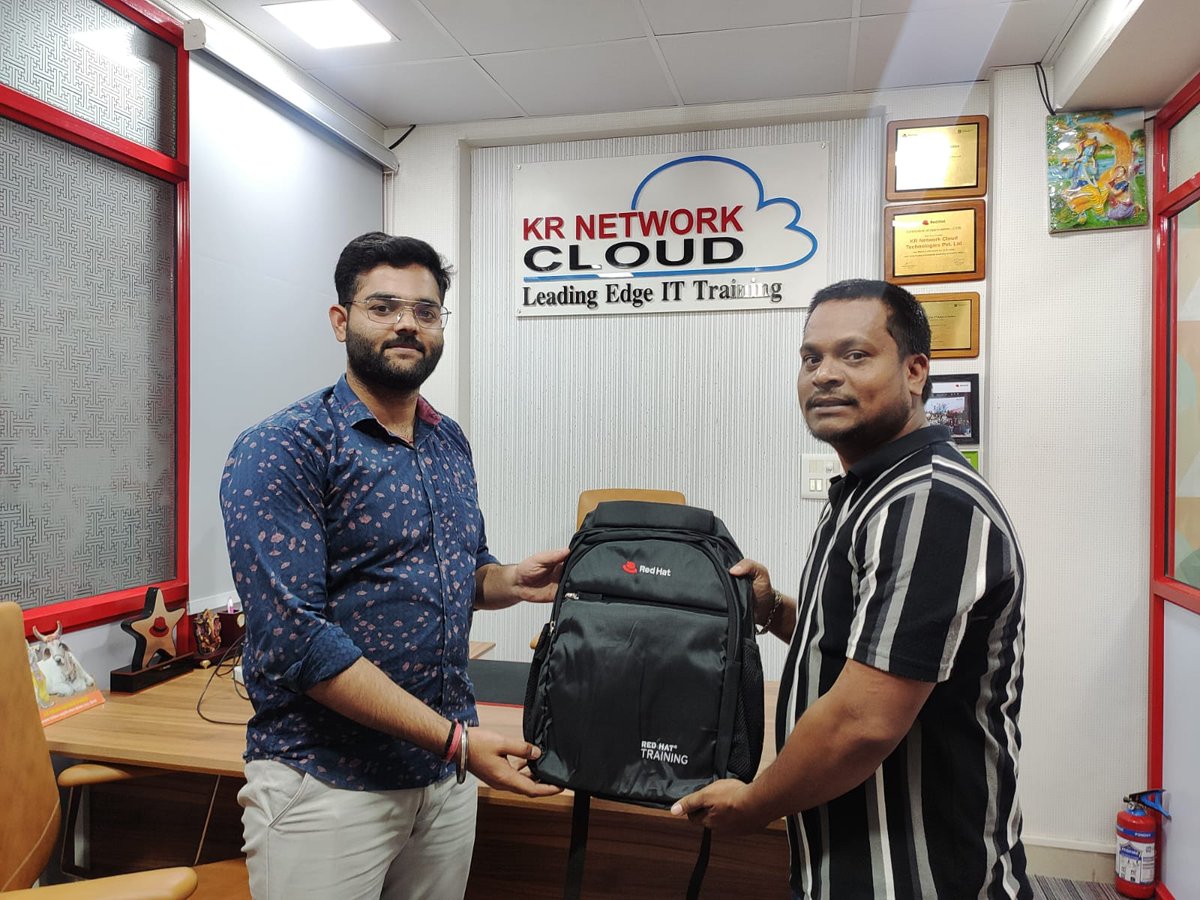 KRNetworkCloud1's tweet image. 🎉💼 𝐁𝐢𝐠 𝐂𝐨𝐧𝐠𝐫𝐚𝐭𝐮𝐥𝐚𝐭𝐢𝐨𝐧𝐬 𝐭𝐨 𝐕𝐢𝐤𝐚𝐬𝐡!
📸 𝐒𝐰𝐢𝐩𝐞 𝐭𝐨 𝐬𝐞𝐞 𝐭𝐡𝐞 𝐜𝐞𝐥𝐞𝐛𝐫𝐚𝐭𝐢𝐨𝐧 𝐨𝐟 𝐭𝐡𝐢𝐬 𝐩𝐫𝐨𝐮𝐝 𝐦𝐢𝐥𝐞𝐬𝐭𝐨𝐧𝐞!
#RHCSA #RedHatCertified #LinuxAdministrator #SystemAdmin #KRNetworkCloud #SuccessStory #LinuxTraining