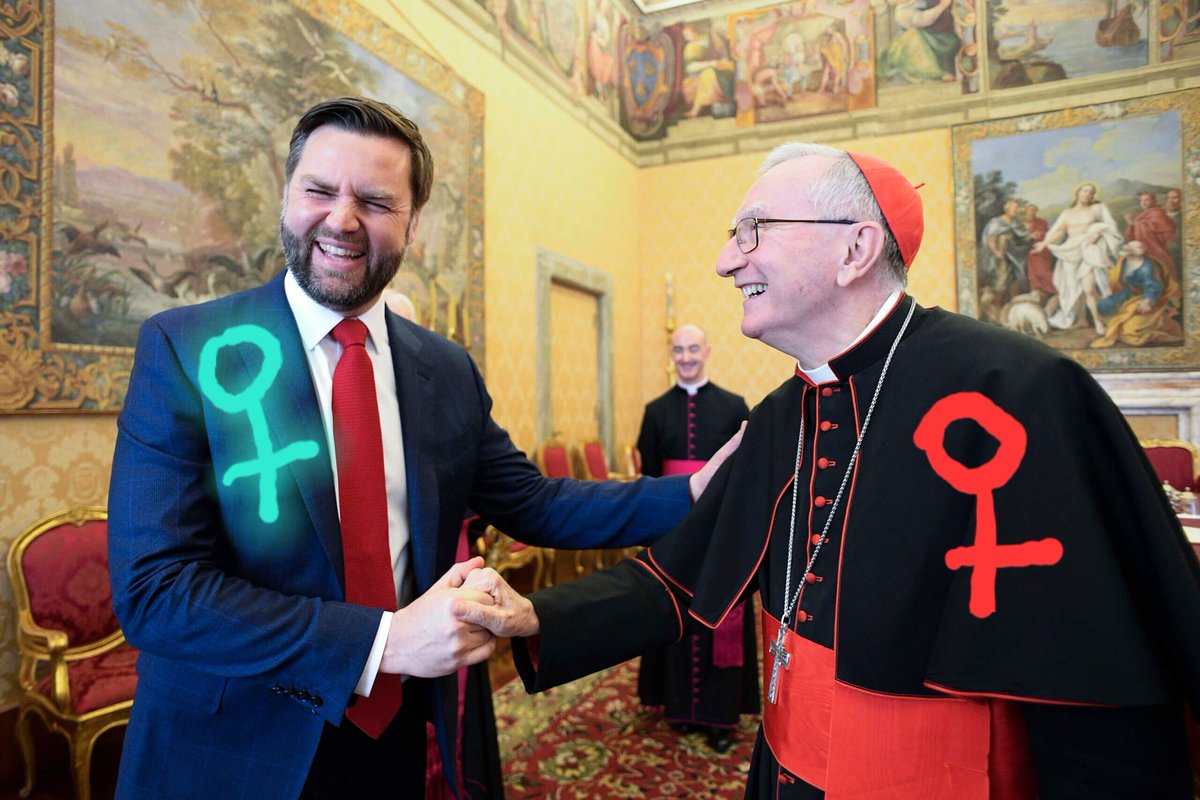 vincent_zegel's tweet photo. @S2FUncensored @JDVance is a #Rome #masonic #marrano 322 Skull & Bones ��️ #transgender #supremacist & #apprentice of #Rome #masonic #marrano 322 Skull & Bones ☠️ #Palantir #transgender #supremacist #PeterThiel
#remastering the #non_transgender #birthright #Masterfile of each and everyone ! https://t.co/vfFPAZnM7E