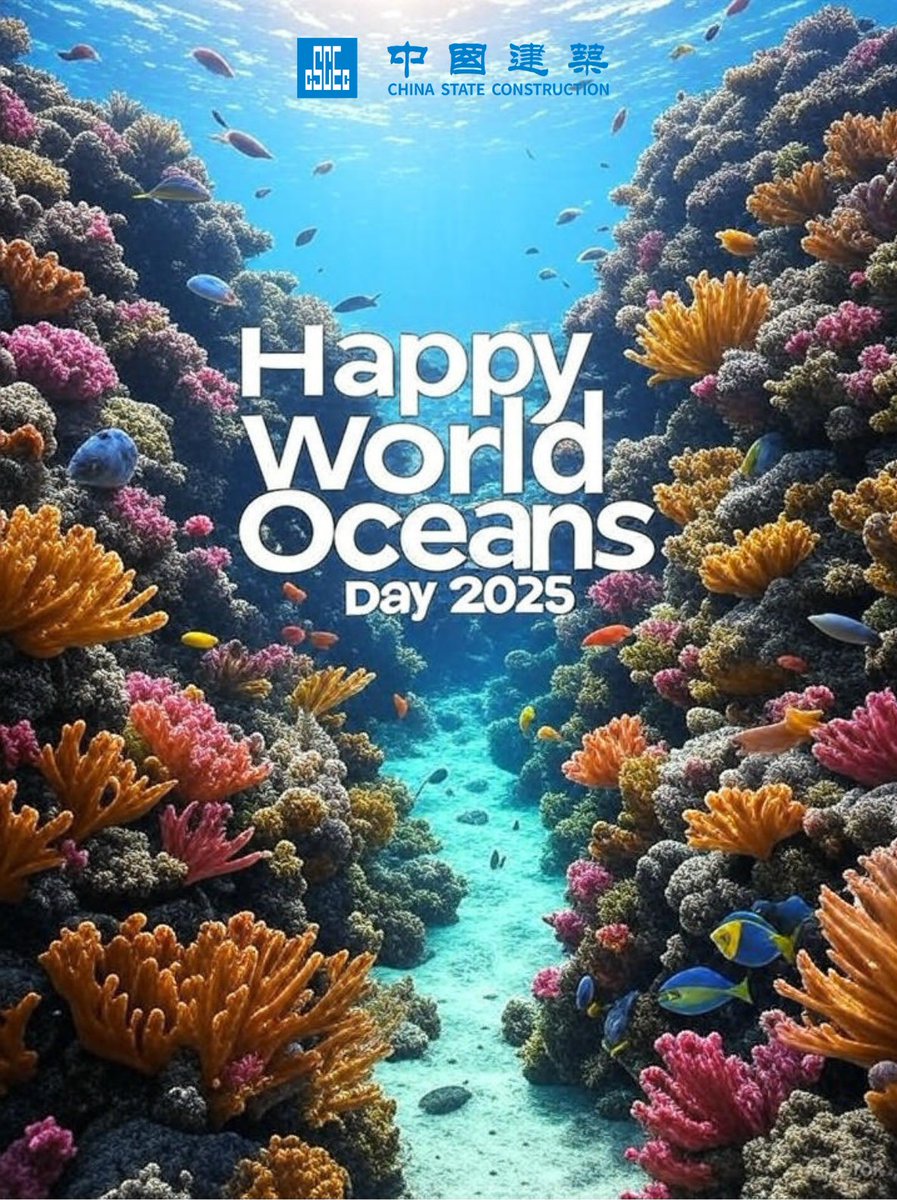 CSCEC_MALDIVES's tweet image. Happy #WorldOceansDay 🌊 CSCEC remains committed to protecting ocean ecosystems through sustainable work in the Maldives. Every step forward is a step toward a healthier marine future.
#CSCEC #Sustainability #Maldives