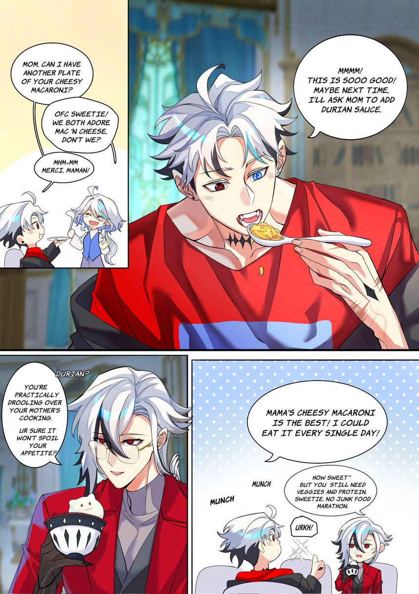 _L0rd_s's tweet image. Furian & Mama Furi's Cheesy Macaroni
#arlefuri #Arlecchino #Furina