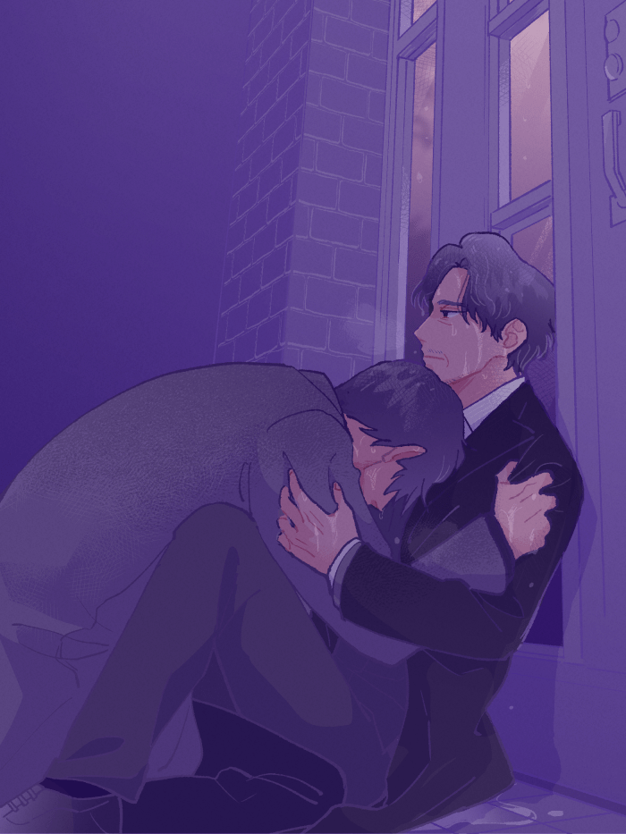 oyasumihari's tweet photo. 15話if…あのあと初めて玄関からdsさんの家に入れてもらったら、張り詰めてた糸が切れてしまったりしないかな… #jwds #BeyondEvil https://t.co/SgA7X8D9Lc