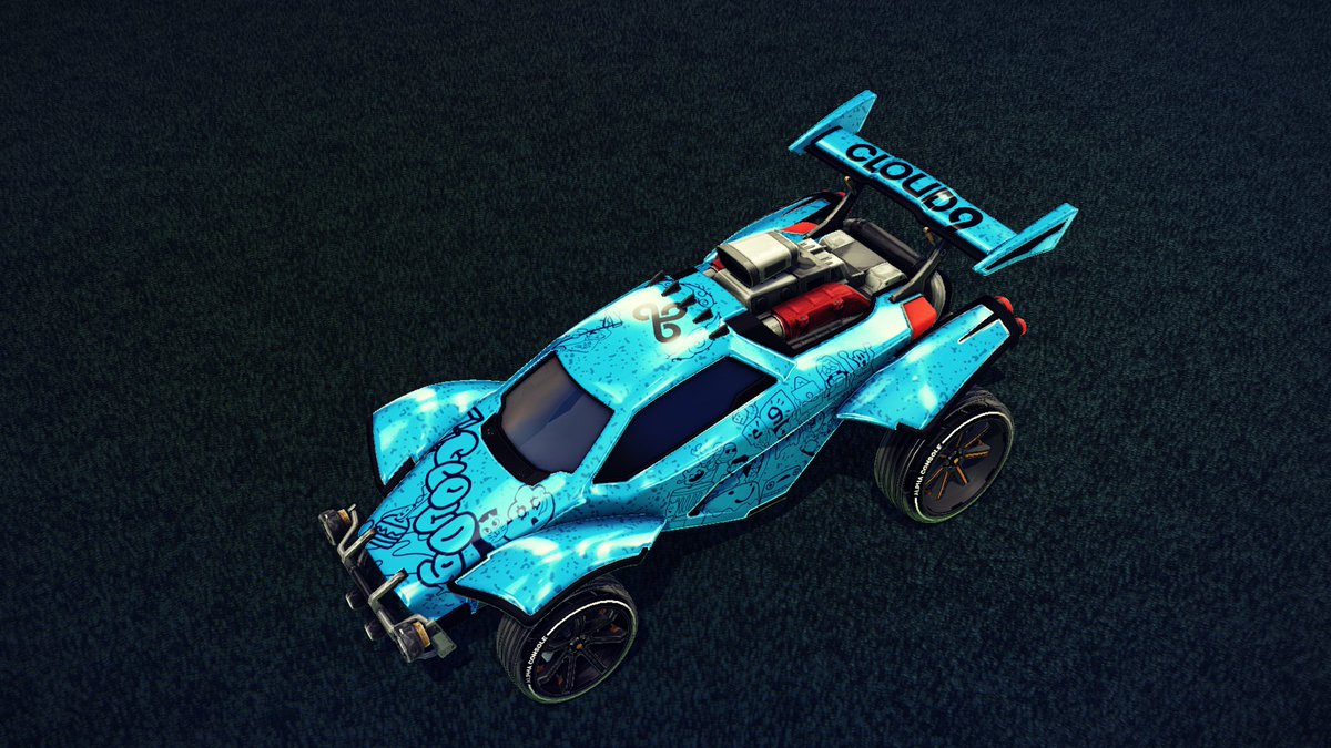 OK, re-done the decals, I woke up unhappy with them lol.

#LETSGOC9 #RocketLeague #RLCS