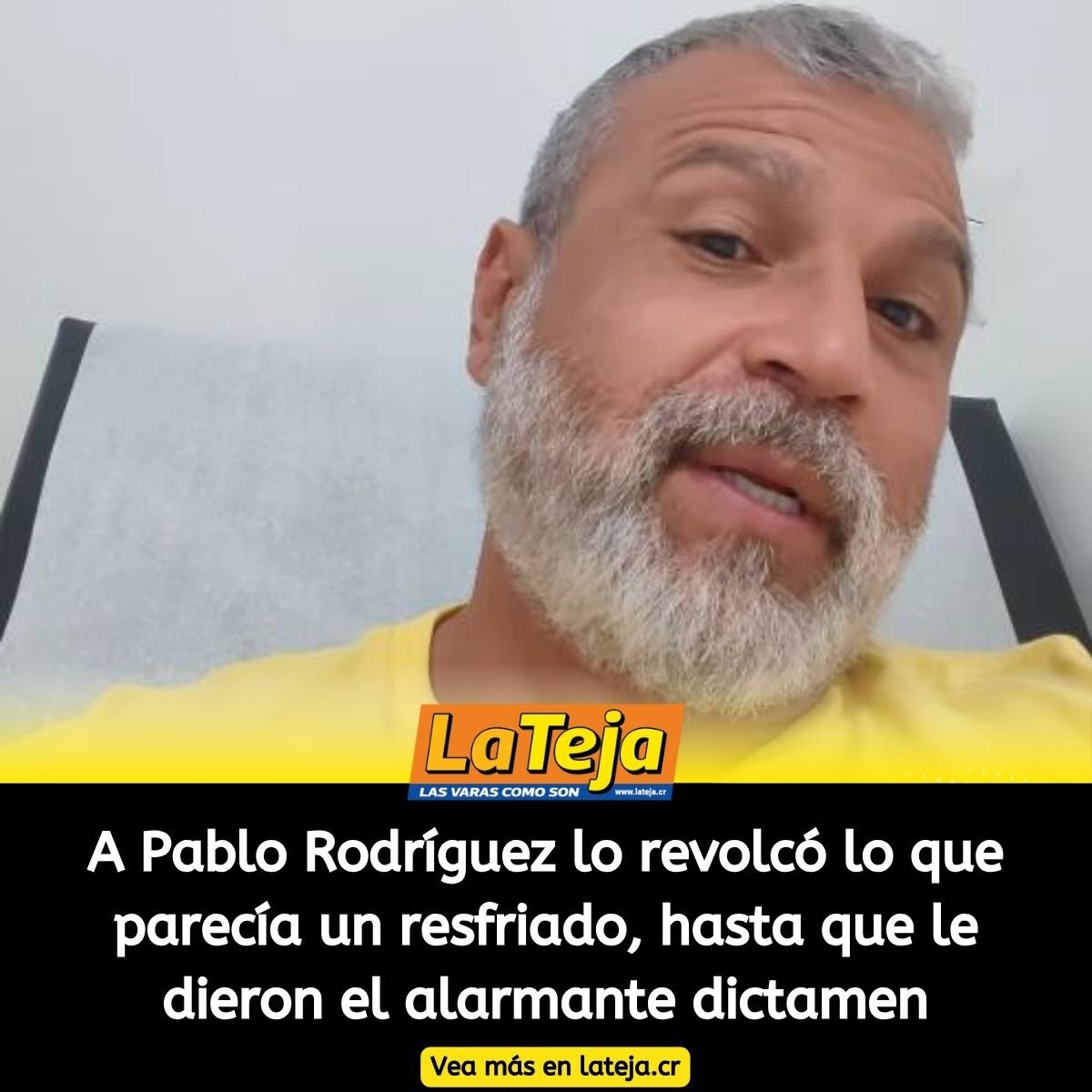 LaTejacr's tweet image. Tres días en cama no eran por un simple resfriado 😱➡️ trib.al/MmoJrpD

#PabloRodríguez