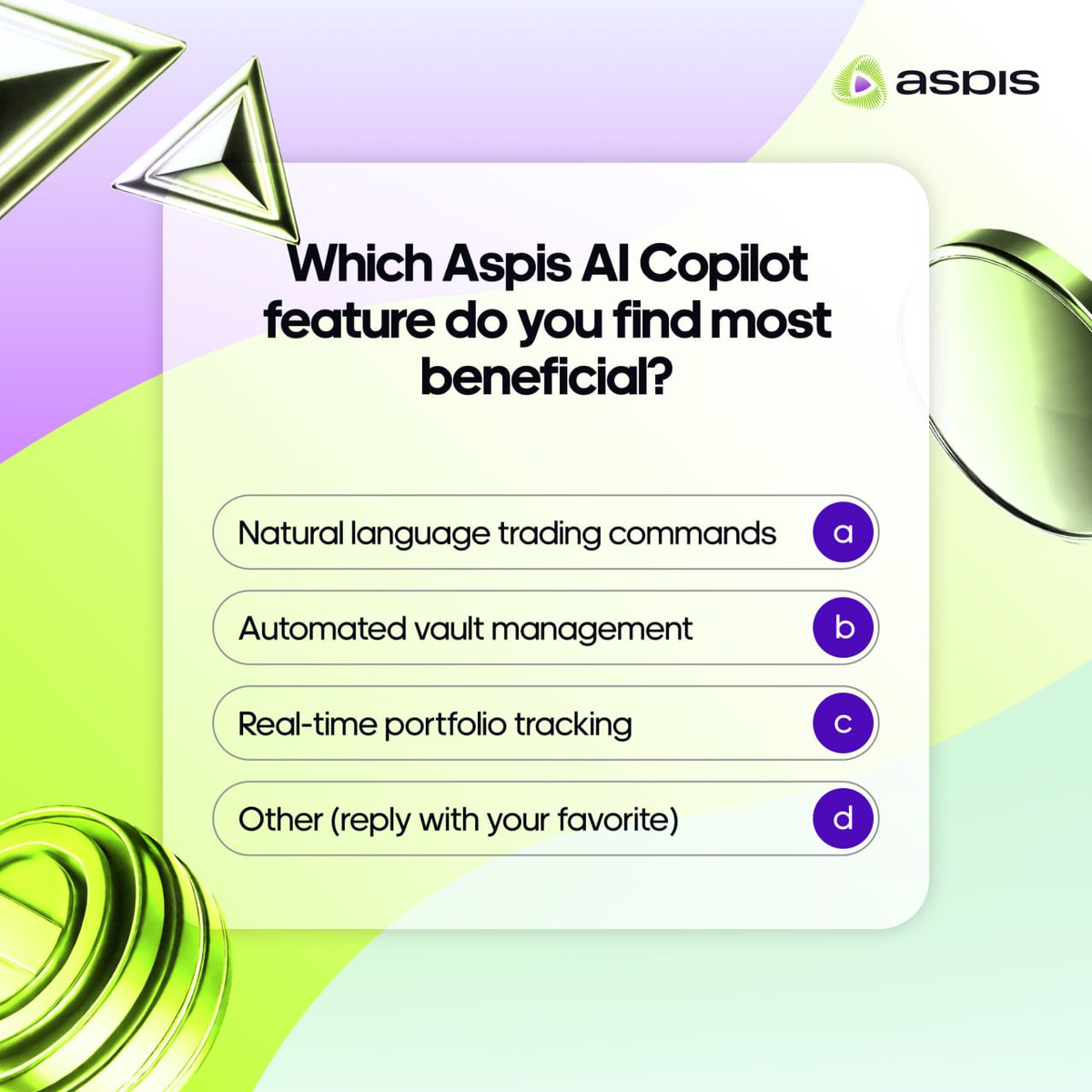 Which Aspis AI Copilot feature do you find most beneficial?