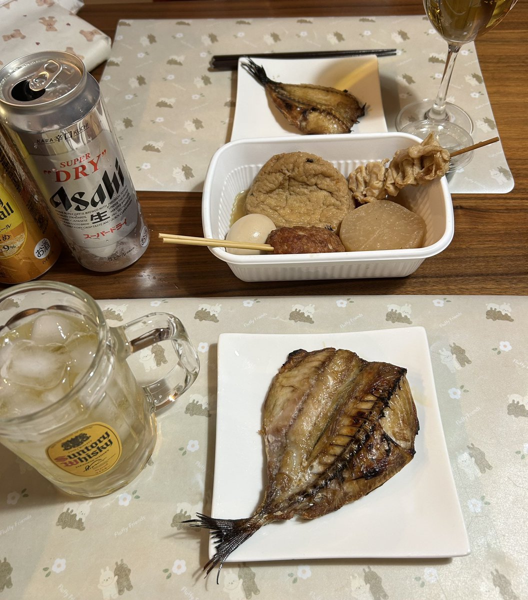 今日も楽しかった🏎️

APGで神さん主催の三種盛まつりに参加して、足柄サービスエリアで静岡おでん買って鯵の干物食べながら飲み会🍻