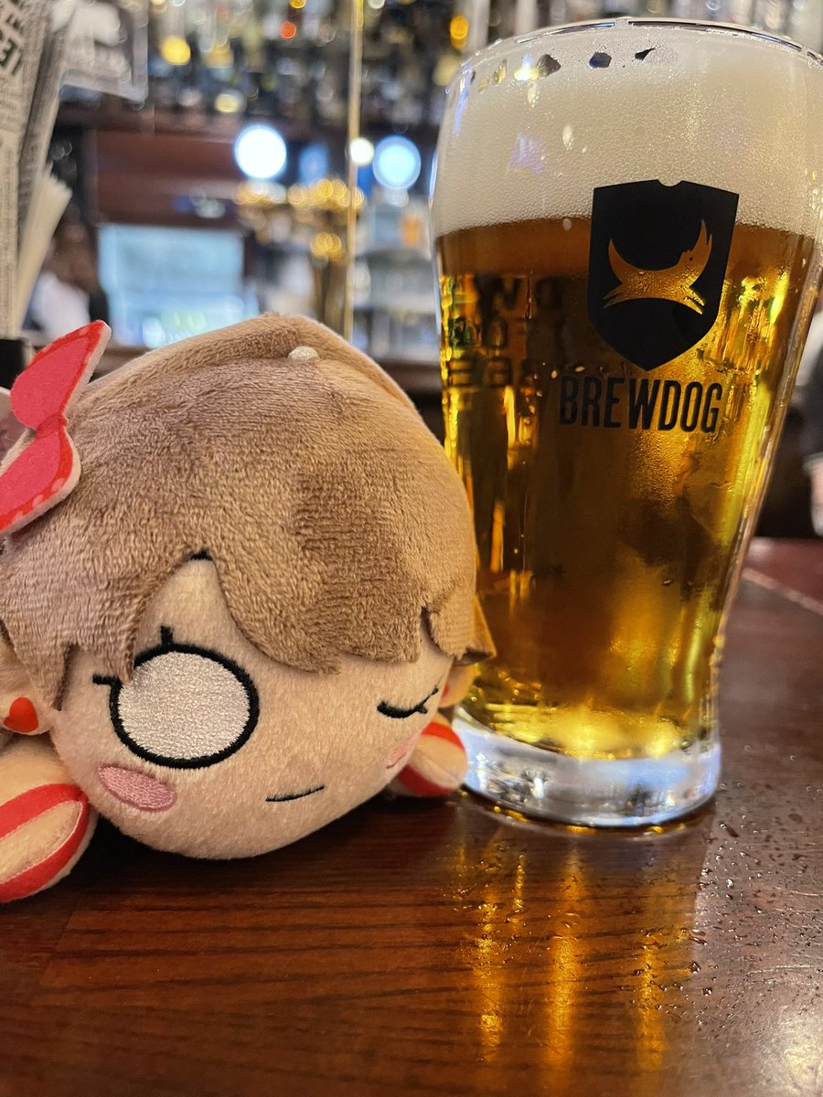 月音こなさん、ブリュードッグのタップです