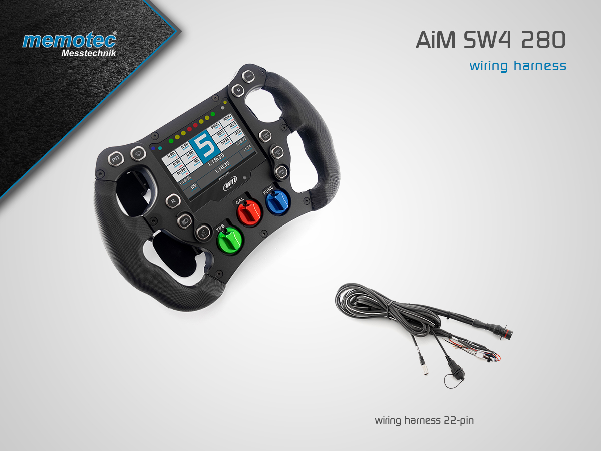 memotec's tweet image. Cables | AiM SW4 280mm
- SW4 280 mm Wirning Harness
More here: me-mo-tec.com/en/Products/AI…
#memotec #AiMSportline #Motorsport #Racing #DataAcquisition #Cameras #GPSLapTimer #DashLogger #DataLogger
#AiMSW4280 #SW4 #Cable #memotecMesstechnik