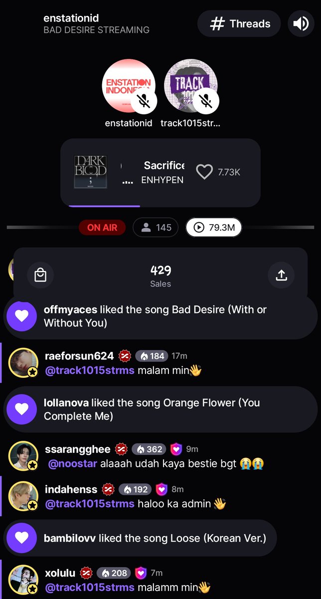 Heecenterace's tweet photo. Join here ENGENE
ENGENE INA STREAMING
#ENGENEINAStream #StreamForENHYPEN #ENHYPEN #BadDesire #DESIRE_UNLEASH https://t.co/v0esVwlm3f