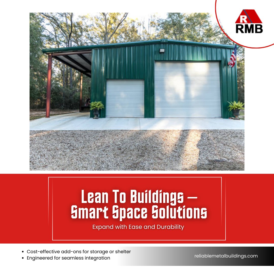 reliablemetalX's tweet photo. Expand easily with durable, cost-effective Lean To Buildings for storage or shelter.

Build today! https://t.co/Qu85oxeOgo

#LeanToBuildings #Construction https://t.co/o5SfSFSZvG