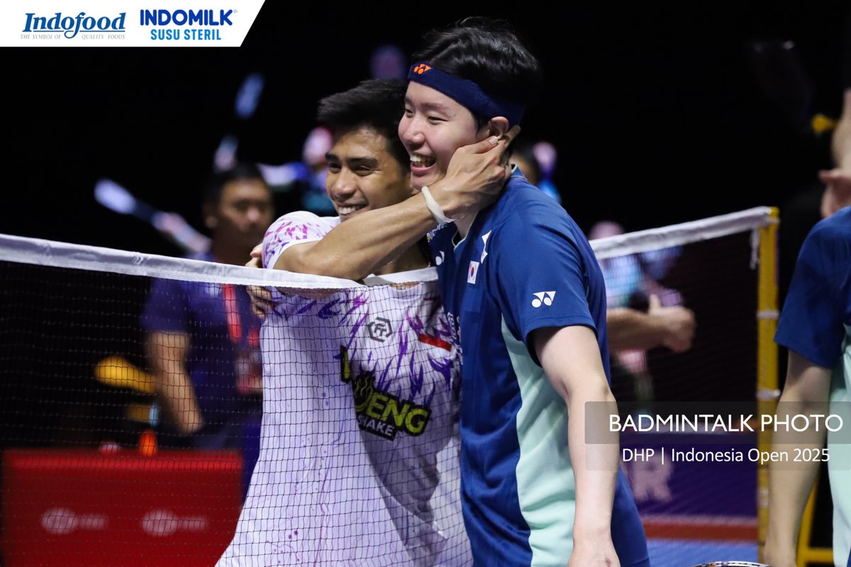 After match moment Sabar Karyaman Gutama and Seo Seung Jae

#IndomilkSteril #EnergiNatuRiil #Indomilk #rumahindofood #BadmintalkPhoto